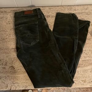 AG the stevie ankle green cords